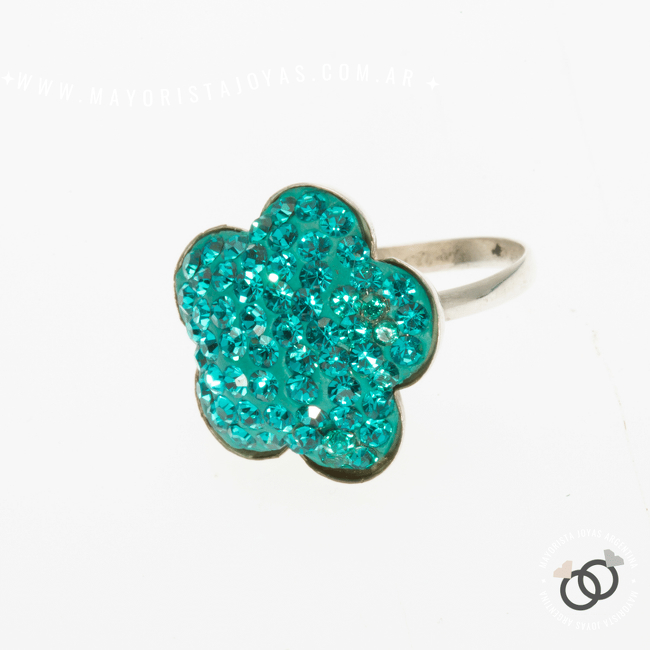 ANILLO PLATA MICROCRISTAL (PAM002V)