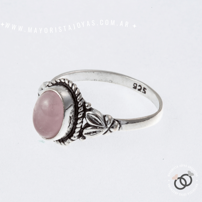 ANILLO PLATA Y PIEDRA (PAP199)