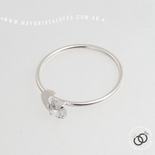 ANILLO PLATA CON CUBIC (PAC0131)