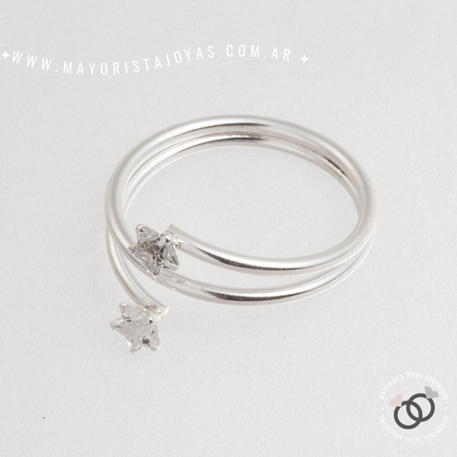 ANILLO PLATA CON CUBIC (PAC138)