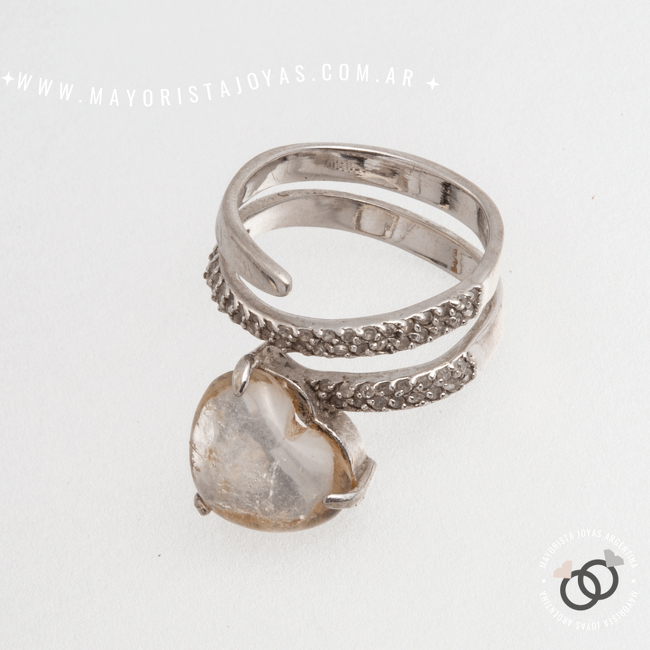 ANILLO PLATA CON CUBIC (PAC0147)