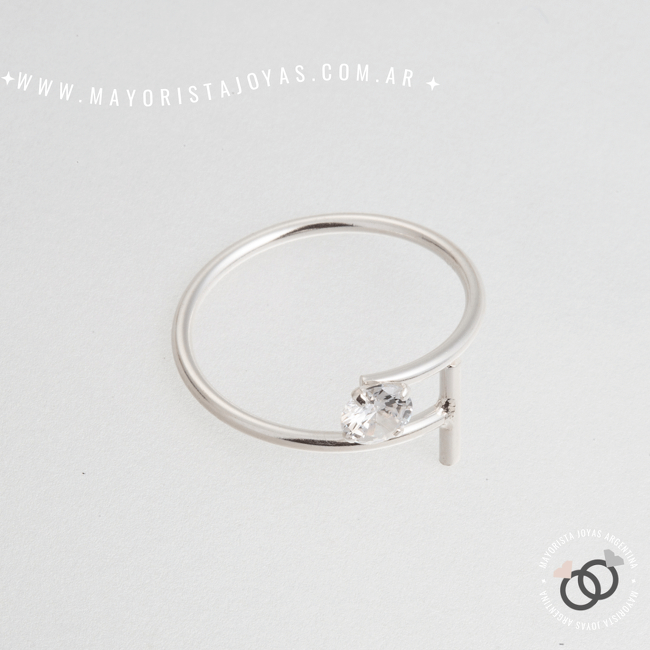 ANILLO PLATA CON CUBIC (PAC0135)