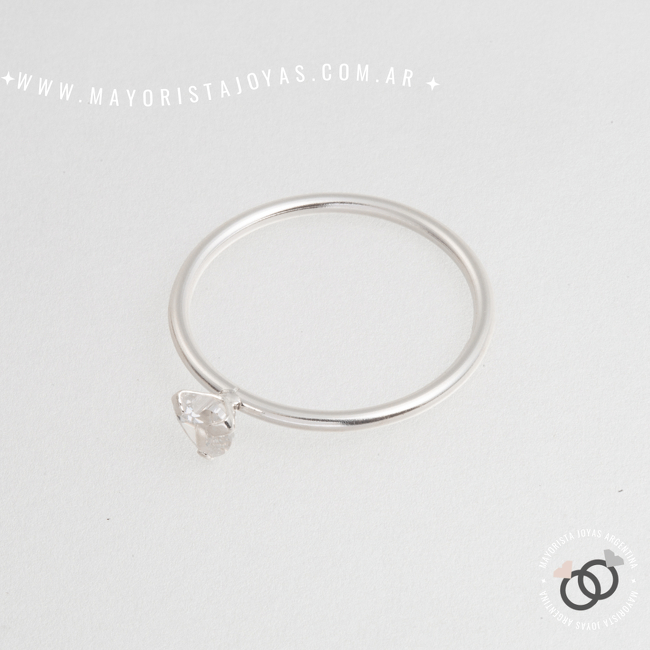 ANILLO PLATA CON CUBIC (PAC132)