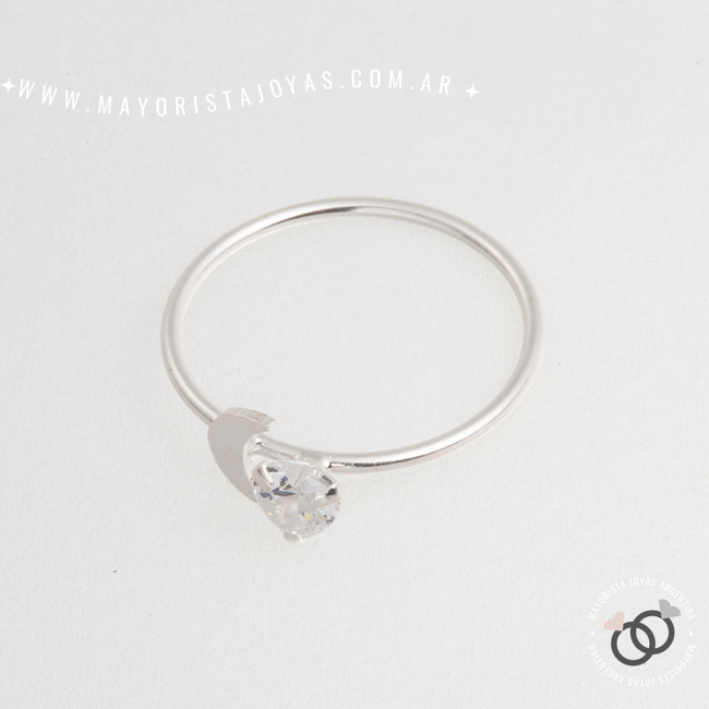 ANILLO PLATA CON CUBIC (PAC0130)