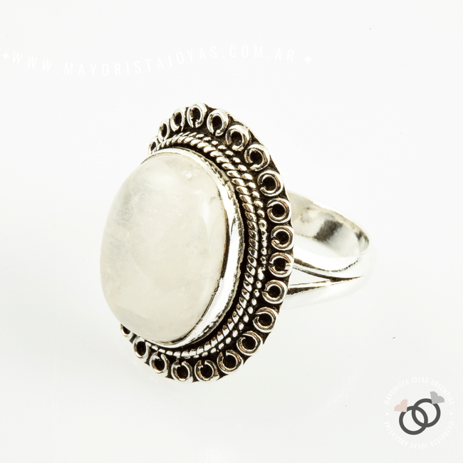 ANILLO PLATA Y PIEDRA (PAP222)