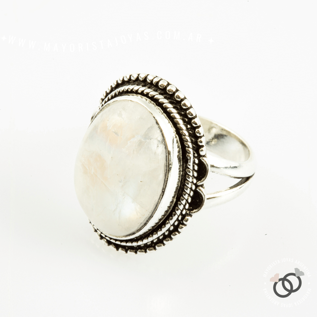 ANILLO PLATA Y PIEDRA (PAP216)