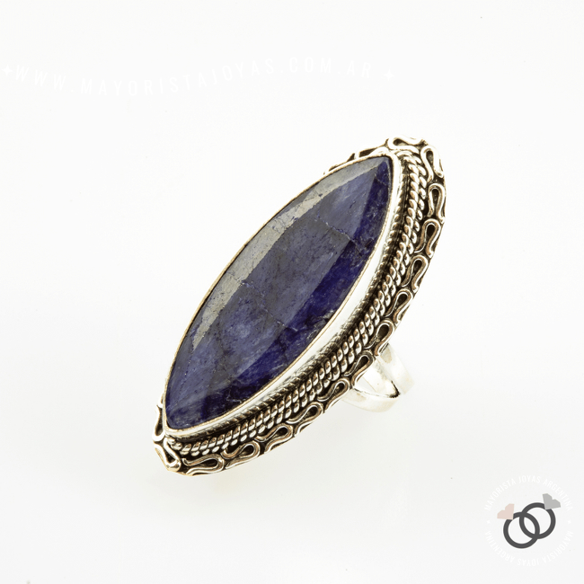 ANILLO PLATA Y PIEDRA (PAP226)