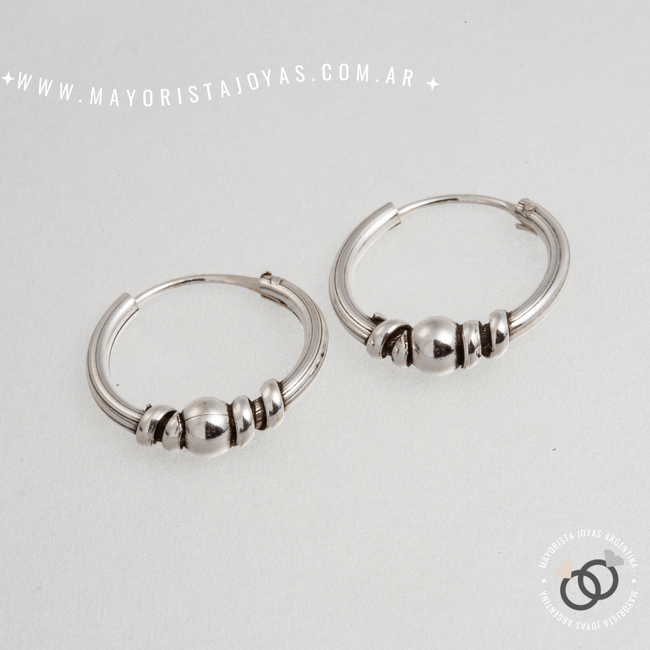 AROS PLATA LISA (PHL016)