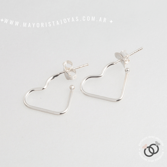 AROS PLATA LISA CORASON (PHL011)