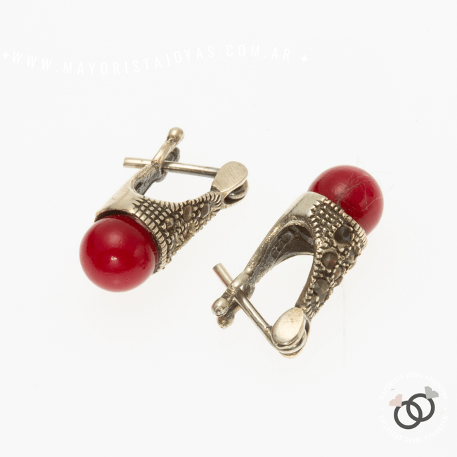 AROS PLATA PIEDRA (PPN0127)