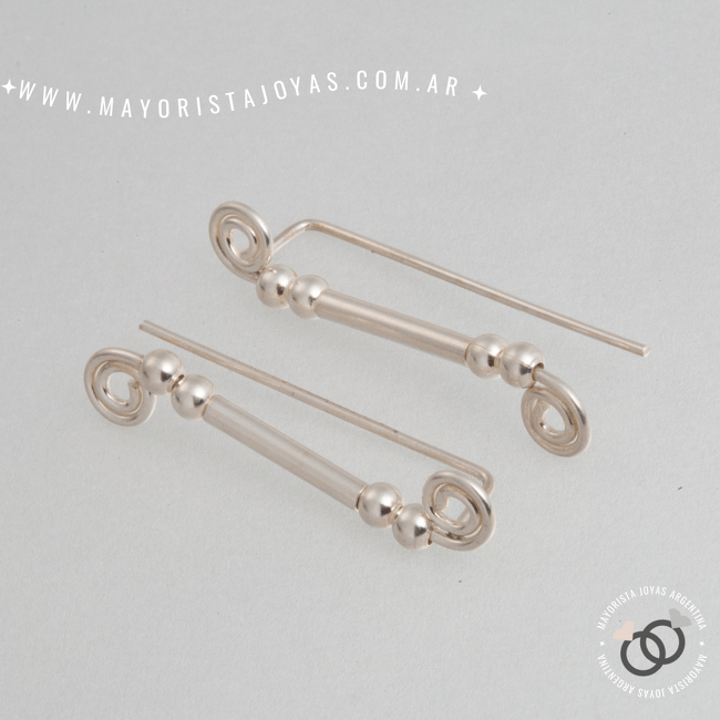 AROS TREPADORES PLATA (PCT0054)