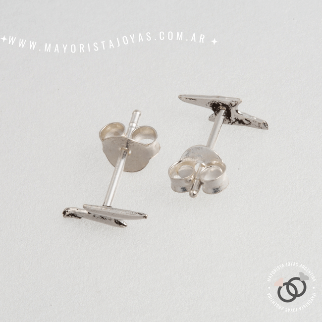 AROS PLATA  RAYITOS (PPF0075)