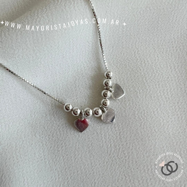 COLLAR PLATA LISA (PCL071)