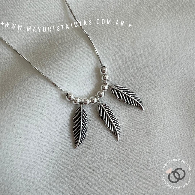 COLLAR PLATA LISA (PCL072)