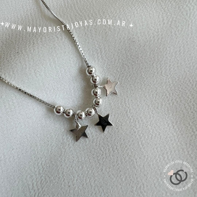 COLLAR PLATA LISA (PCL070)