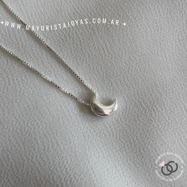 COLLAR PLATA LISA (PCL069)