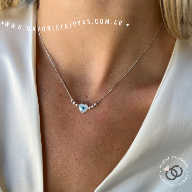 COLLAR PLATA LISA (PCL061)