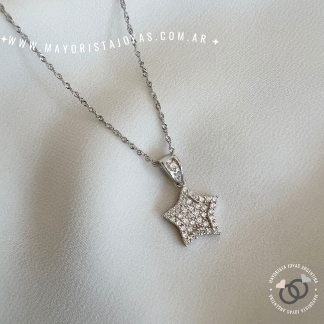 COLLAR PLATA Y CRISTAL (PCC061)