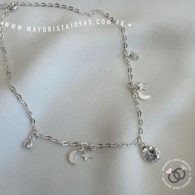 COLLAR PLATA Y CRISTAL (PCC0064)