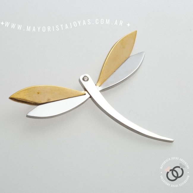 DIJE ACERO DORADO(DAD166)