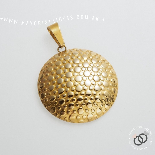 DIJE ACERO DORADO(DAD169)