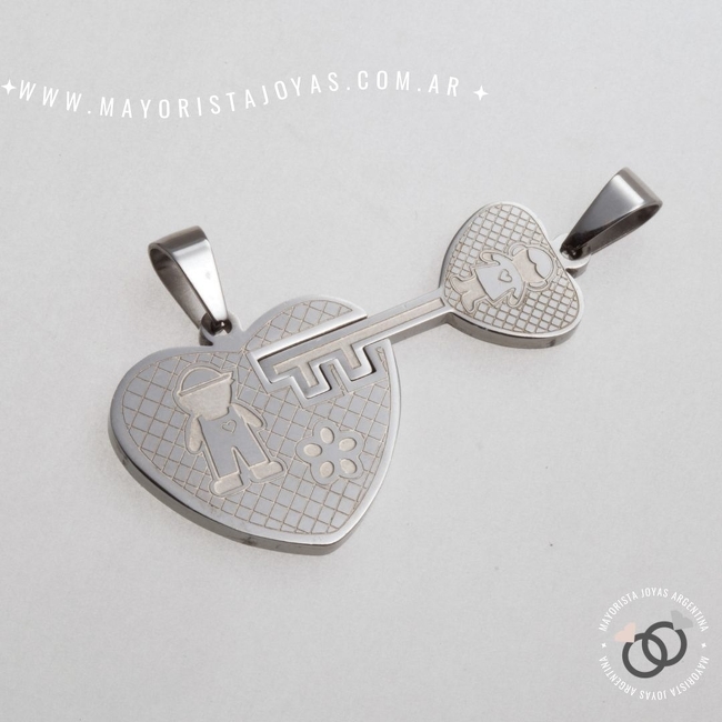 DIJE ACERO LISO (DAL096)