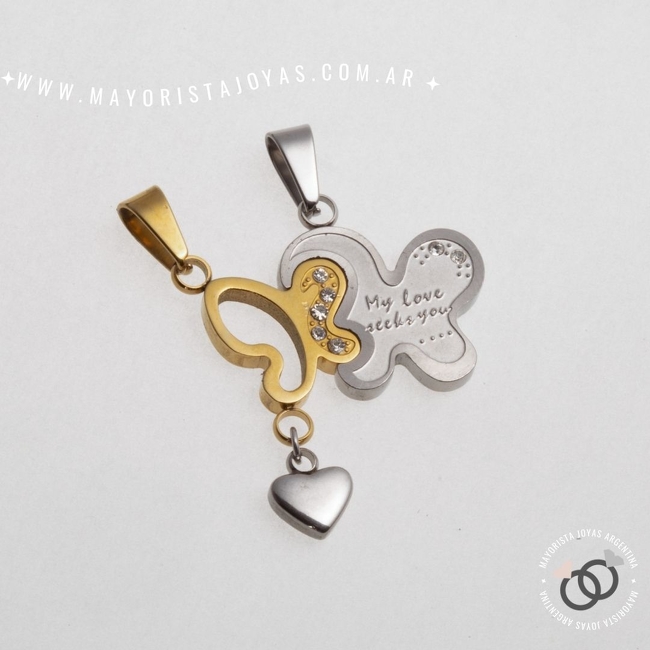 DIJE ACERO LISO (DAL099)