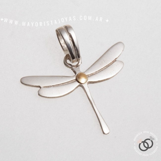 DIJE PLATA Y ORO (POD139)