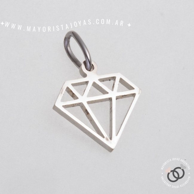 DIJE ACERO LISO (DAL110)