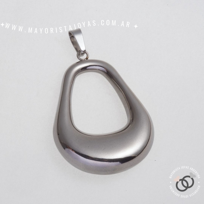 DIJE ACERO LISO (DAL115)