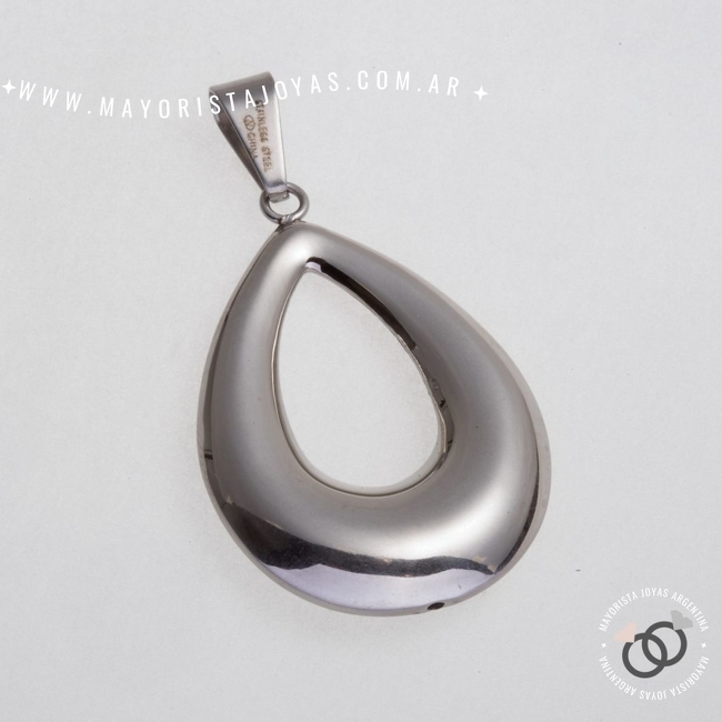 DIJE ACERO LISO (DAL116)