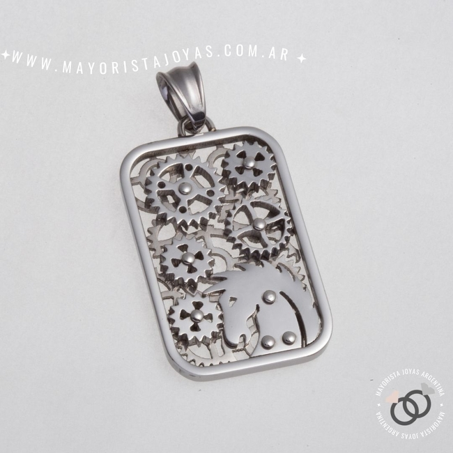 DIJE ACERO LISO (DAL118)