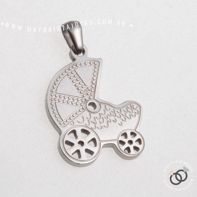 DIJE ACERO LISO (DAL123)