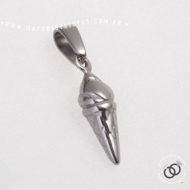 DIJE ACERO LISO (DAL137)