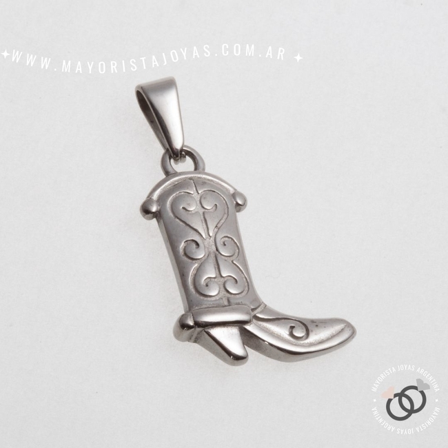 DIJE ACERO LISO (DAL140)