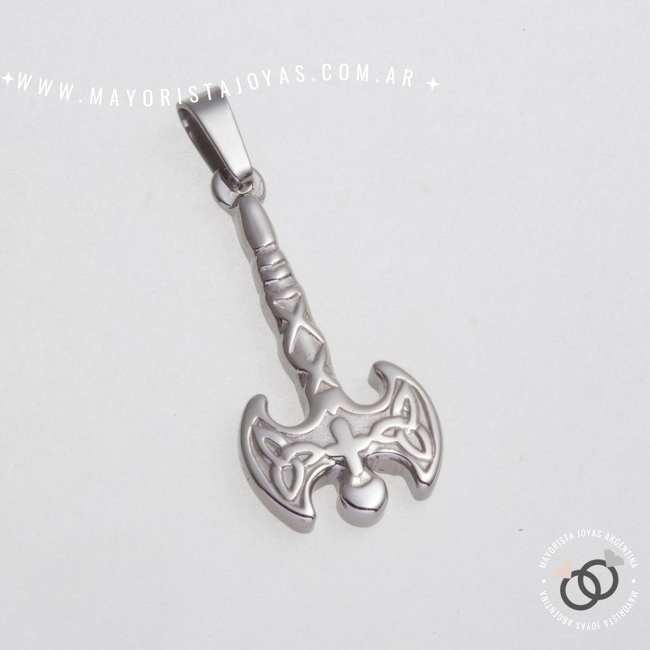 DIJE ACERO LISO (DAL148)