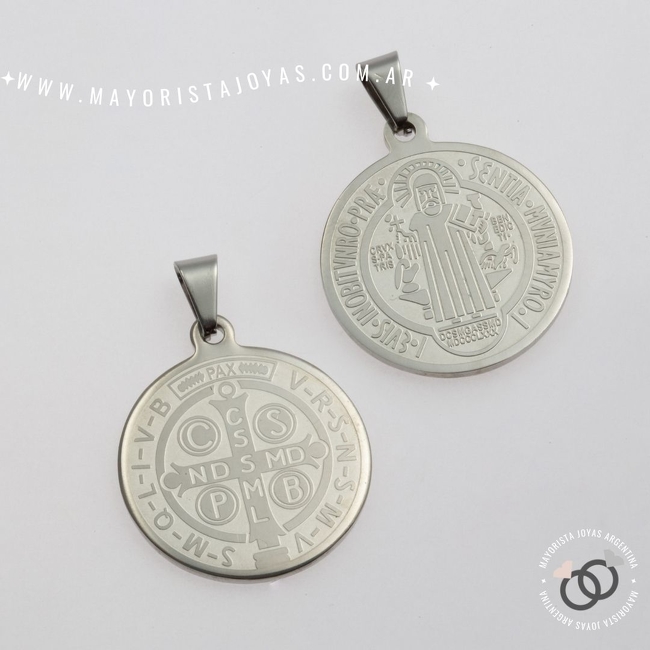 DIJE ACERO LISO (DAL162)