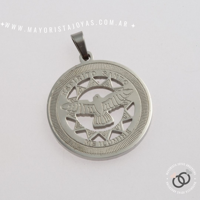 DIJE ACERO LISO (DAL173)