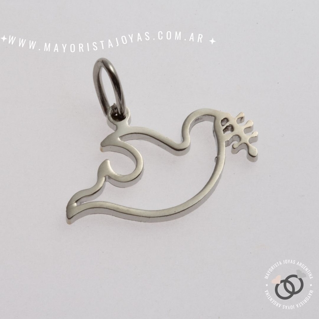 DIJE ACERO LISO (DAL181)