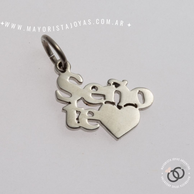 DIJE ACERO LISO (DAL182)