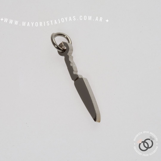 DIJE ACERO LISO (DAL194)