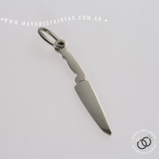 DIJE ACERO LISO (DAL195)