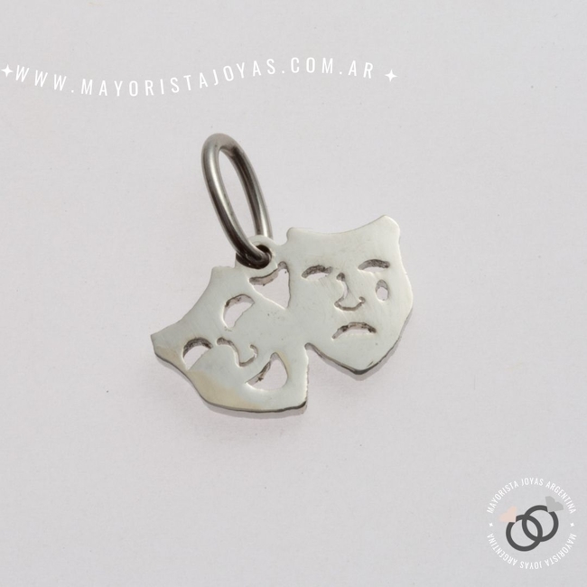 DIJE ACERO LISO (DAL198)