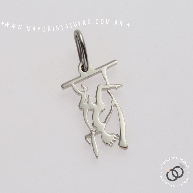 DIJE ACERO LISO (DAL222)