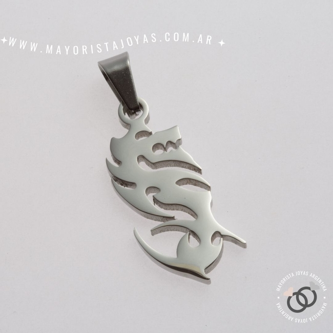 DIJE ACERO LISO (DAL223)