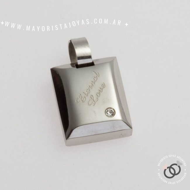 DIJE ACERO LISO (DAL231)