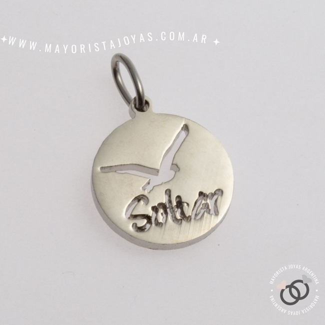 DIJE ACERO LISO (DAL234)