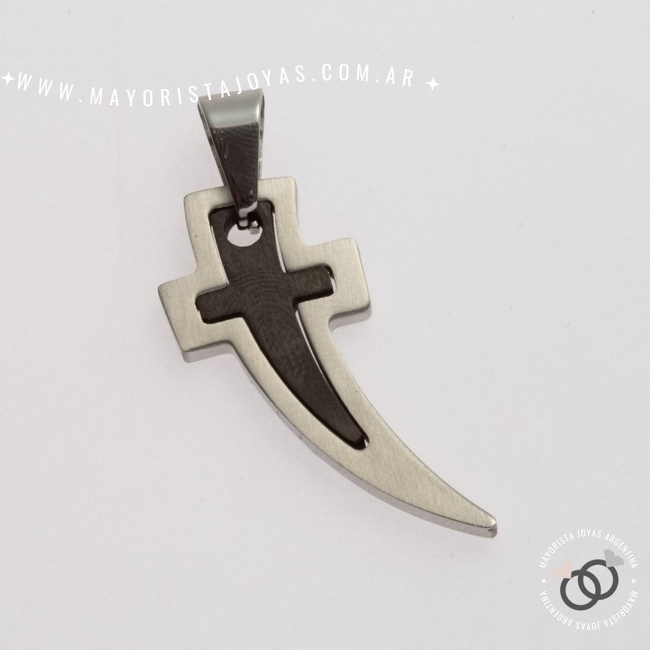 DIJE ACERO LISO (DAL255A)