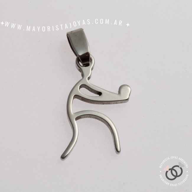 DIJE ACERO LISO (DAL299)