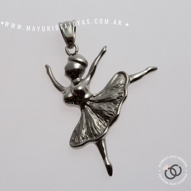 DIJE ACERO LISO (DAL303)